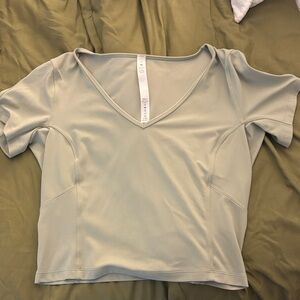 Lululemon Sage Green Shirt - Size 10